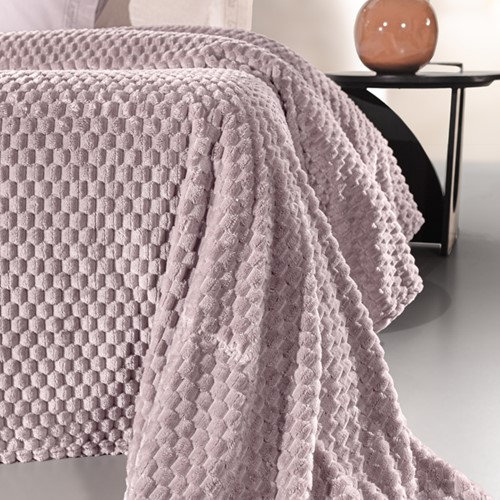 Κουβέρτα Υπέρδιπλη Guy Laroche Smoothie 220x240 Melanze