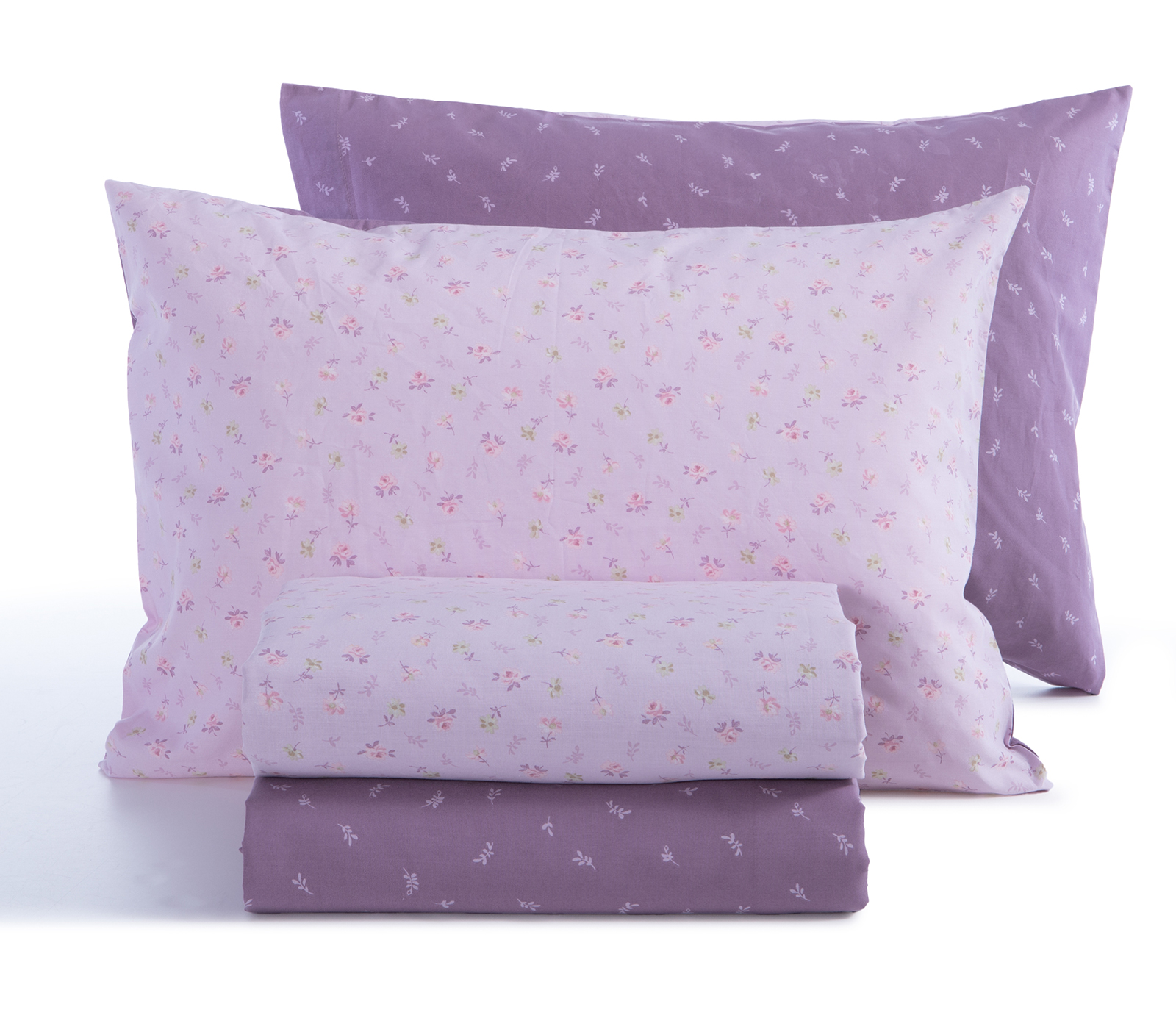 Σεντόνια Μονά Nef-Nef Homeware (Σετ) 170Χ270 Lorelay Lilac