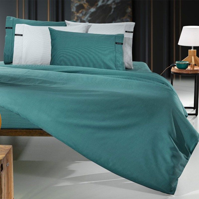 Παπλωματοθήκη Μονή Guy Laroche Minimal Petrol 165X225