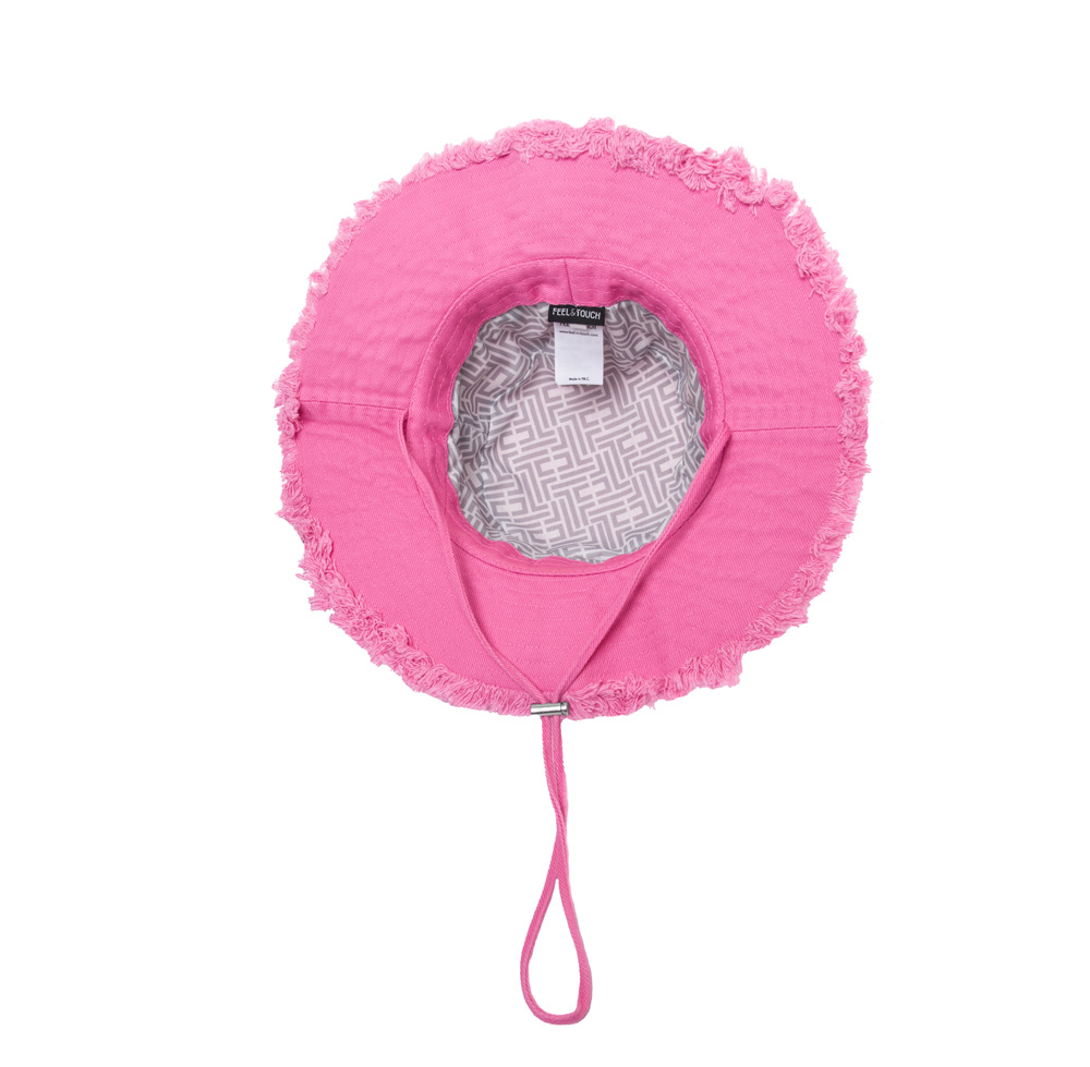 Καπέλο Παραλίας Feel & Touch Caribbean Pink