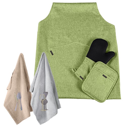 Σετ Κουζίνας Guy Laroche Cook (Σετ 5τμχ) Green