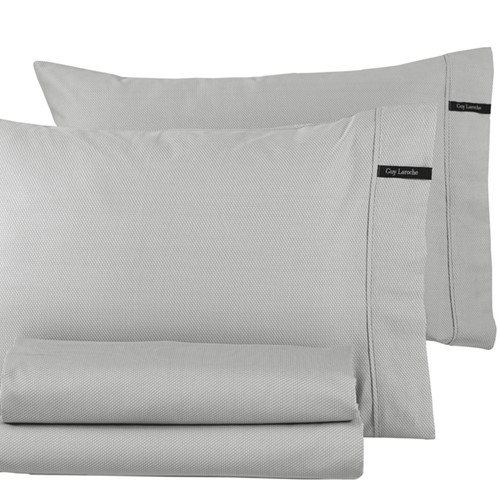 Σεντόνι Ημίδιπλο Guy Laroche Minimal Silver 120X200+35 Με λάστιχο