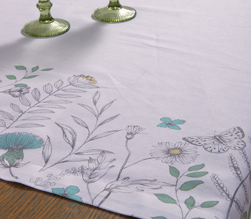 Τραπεζομάντηλο Nef-Nef Spring Mood 140x240 Ecru