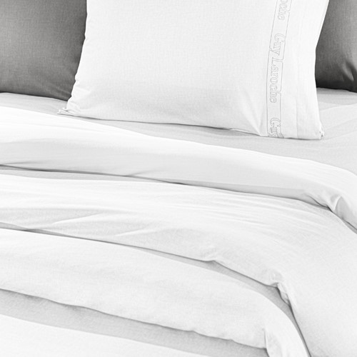 Σεντόνια Διπλά Guy Laroche Color Plus 200X265 White