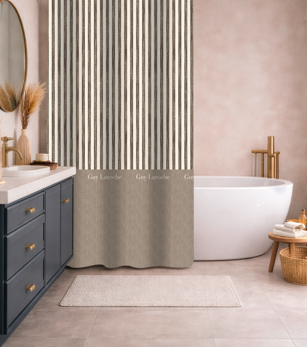 Κουρτίνα Μπάνιου Guy Laroche Avene Natural 240X185