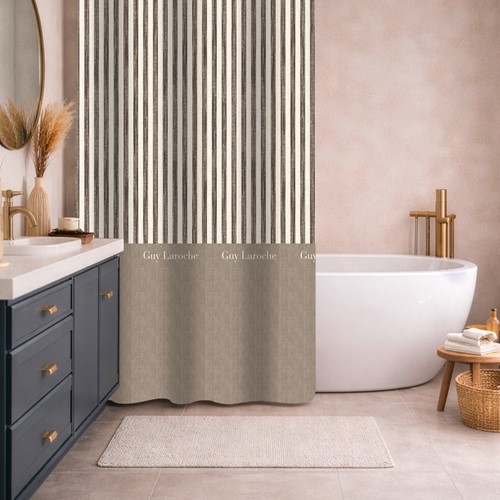 Κουρτίνα Μπάνιου Guy Laroche Avene Natural 240X185