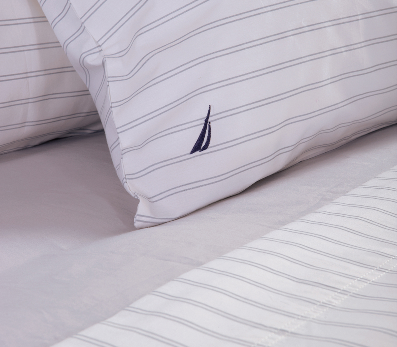  Σετ Σεντόνια Υπέρδιπλα Nef-Nef Homeware Nautica - Nau Coast 240x270 Silver 