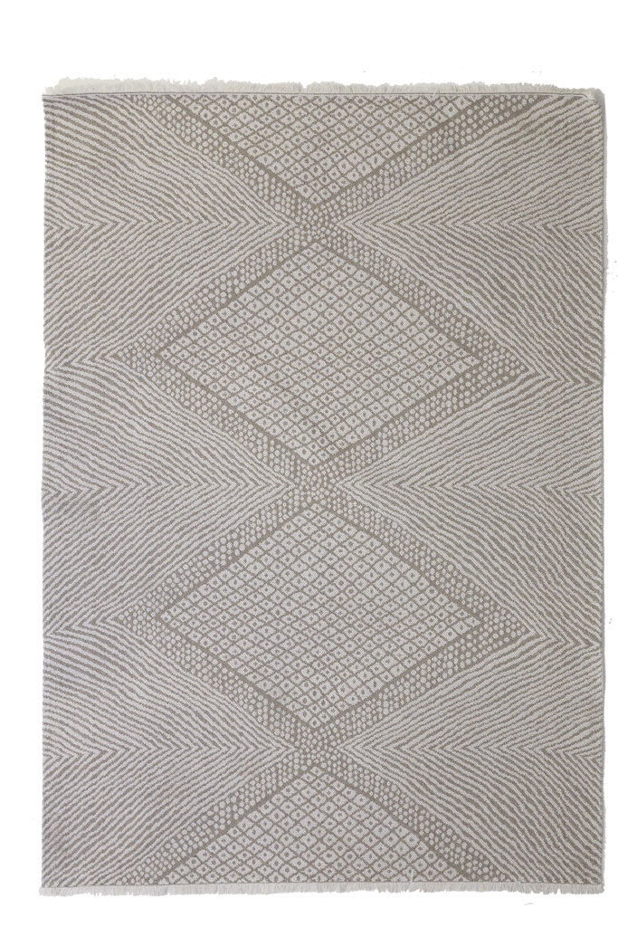 Χαλί Casa Cotton Royal Carpet 0.67X1.40 - 22091 Black
