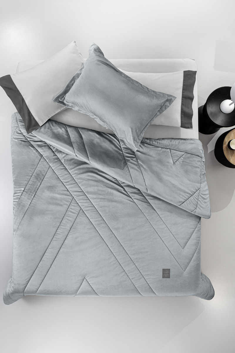 King Size Πάπλωμα Guy Laroche Rafine Silver 240X250