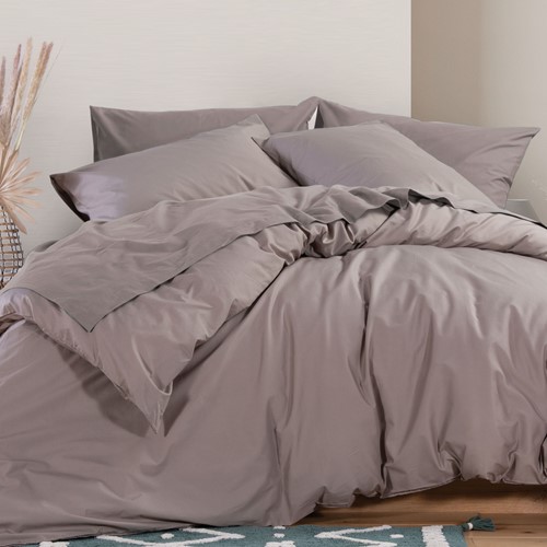 Παπλωματοθήκη Υπέρδιπλη Nef-Nef Homeware Basic-22 230X240 Mocca