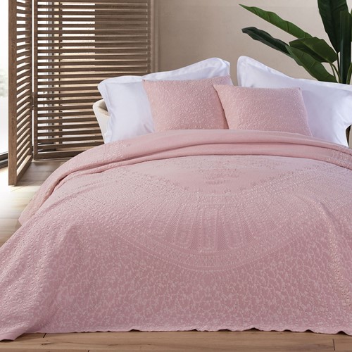  Κουβέρτα Υπέρδιπλη Nef-Nef Valencia 230X250 Pink