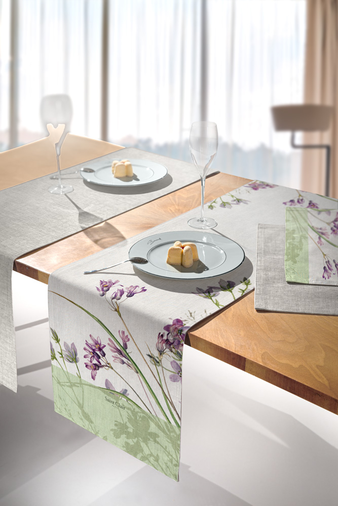 Runner Saint Clair 18 Green 40X160