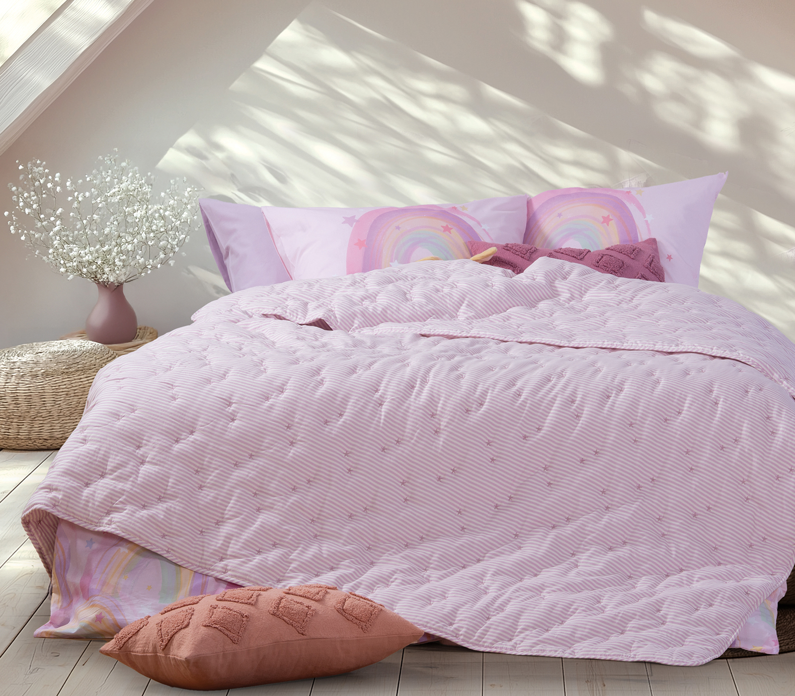 Παιδικό Κουβερλί Μονό Nef-Nef Homeware Special 180X240 Lilac