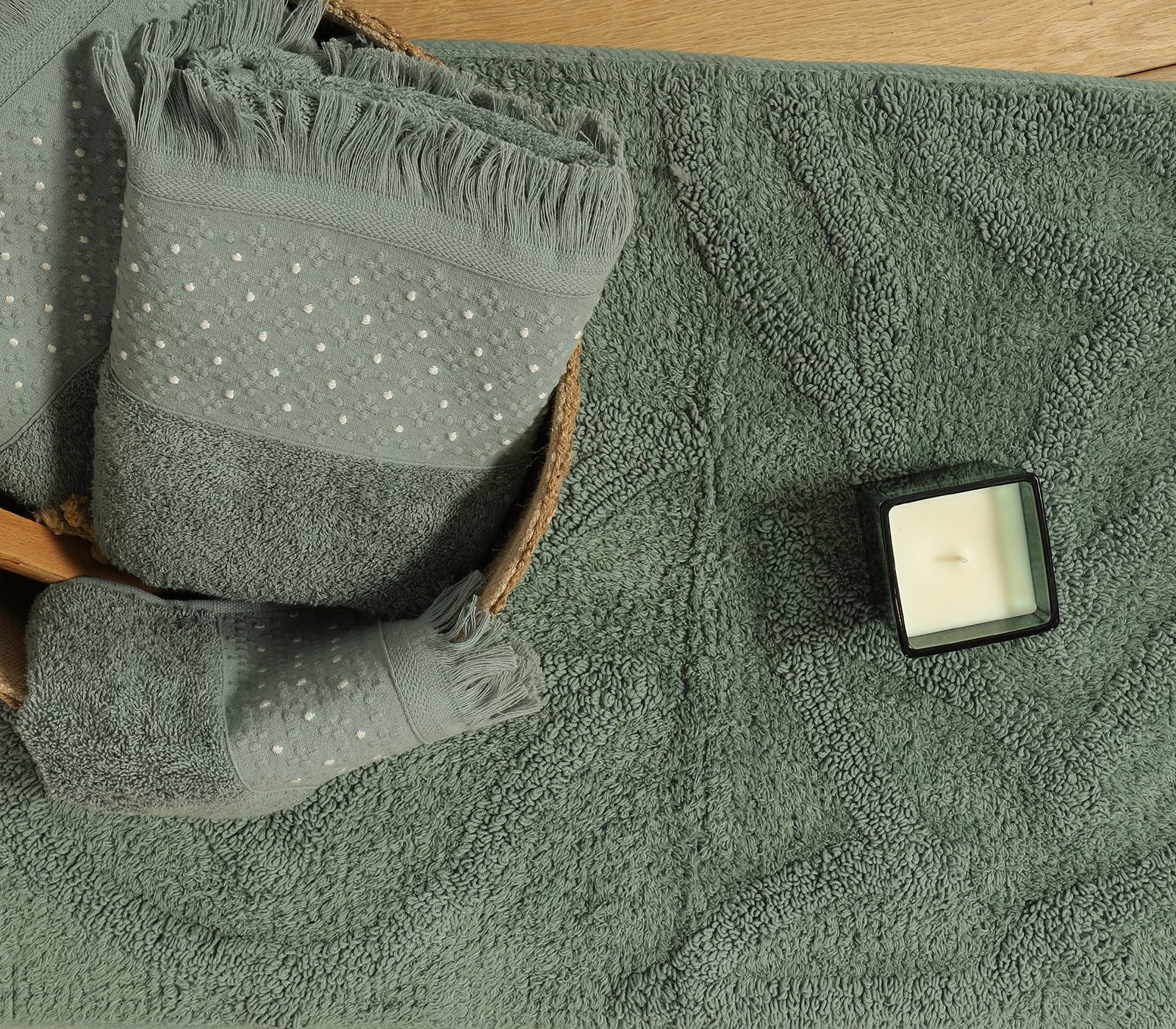 Χαλάκι Μπάνιου Nef-Nef Homeware Zasmen 50x80 Mauve