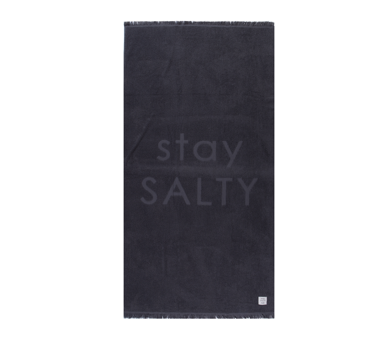 Πετσέτα Θαλάσσης Nef-Nef Stay Salty 90X170 Grey 
